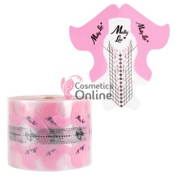 Sabloane pentru unghii SB086 MollyLac Pink 500 bucati 502040